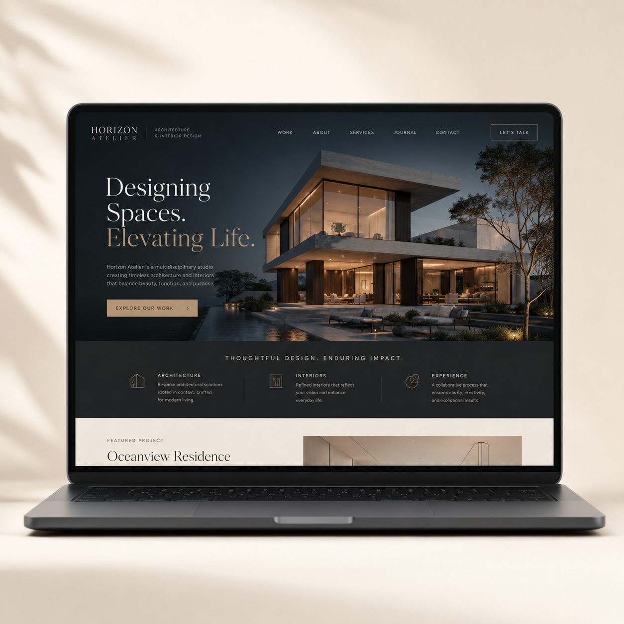 UI/UX Design — Landing Page