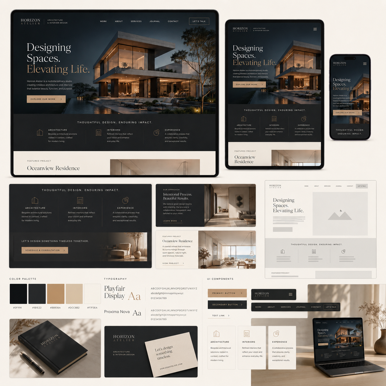 UI/UX Design — Landing Page